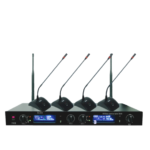 Microfones sem fio quadrupolo gooseneck – CSR840B