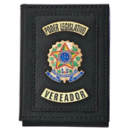 Carteira Vereador em couro